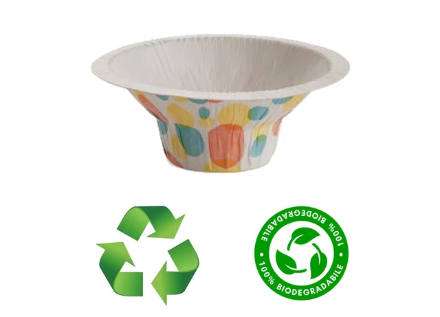 Coppe Gelato In Carta - 100 Pezzi, 120ml - Design Orsetto Blu E Bianco - Foto 6