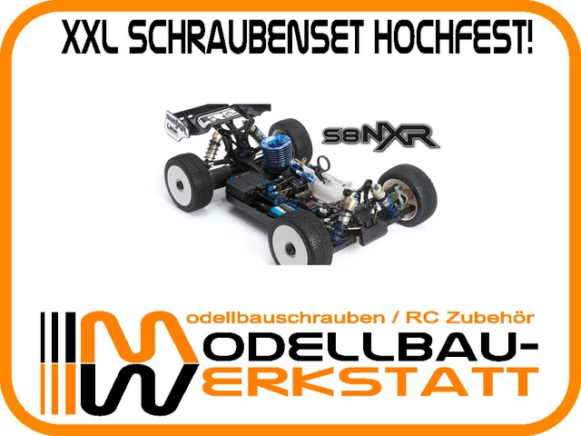 XXL Schrauben-Set Hochfest Für Tamiya TT-02 & TT-02D - 115 Teile Inkl. Innensechskant