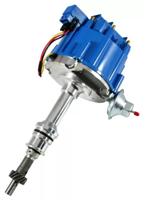 Ford BBF FE V8 65K One Wire HEI Distributor 352 360 390 406 427 428 Blue Cap New