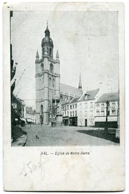 CPA - Carte Postale - Belgique - Hal - Eglise Notre Dame (C8740)