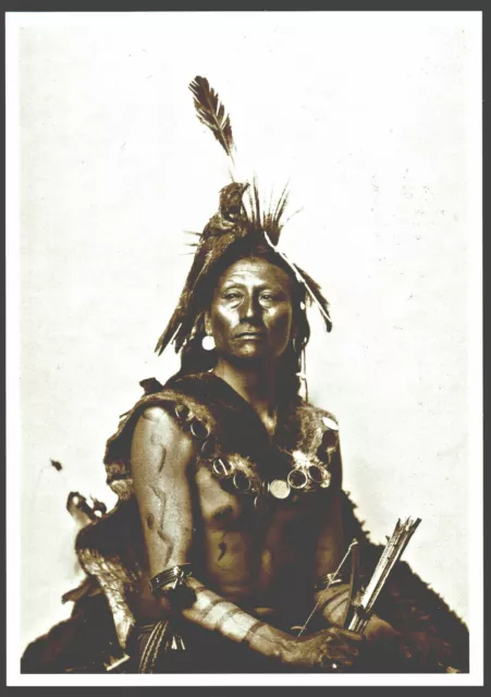 ⫸ 923 Postcard CLEAR Omaha Tribe Southern Sioux - 1900 Frank A. Rinehart Photo