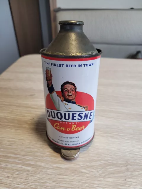 Duquesne can o beer super clean