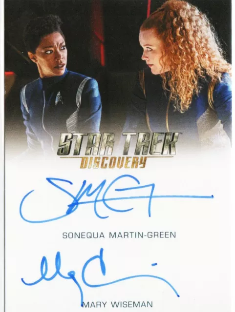 Star Trek Discovery Staffel 3 Archivbox Auto Sonequa Martin-Green Mary Wiseman