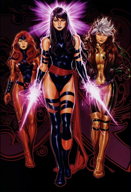 Uncanny X-Men #1, 13x19 POSTER, Psylocke, Rogue, Jean Grey, Wall Decor, Marvel