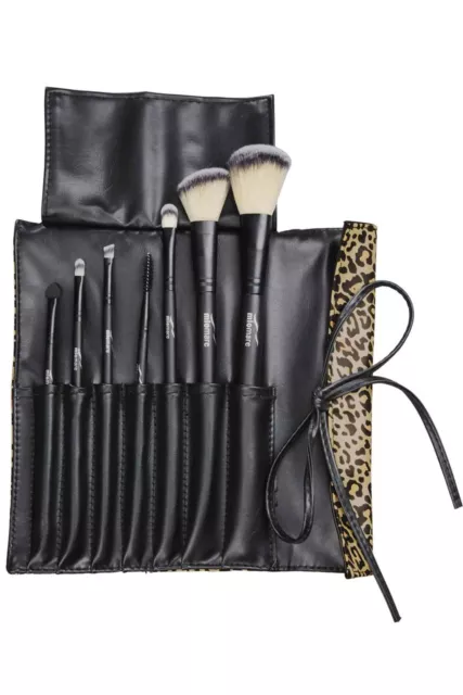 Miomare® Profi Kosmetikpinsel Set Make Up Pinsel Pinselset Schminkpinsel Leopard