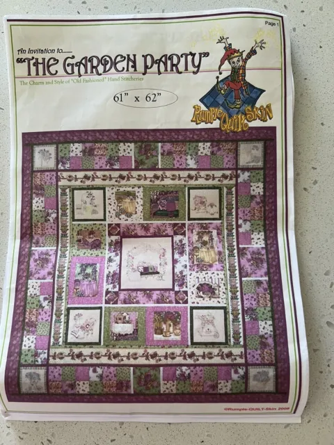 The Garden Party Block Of The Month Quilt