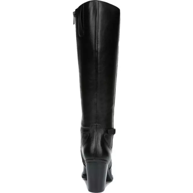 NATURALIZER WOMENS KALINA Black Knee-High Boots Shoes 7 Medium (B,M ...