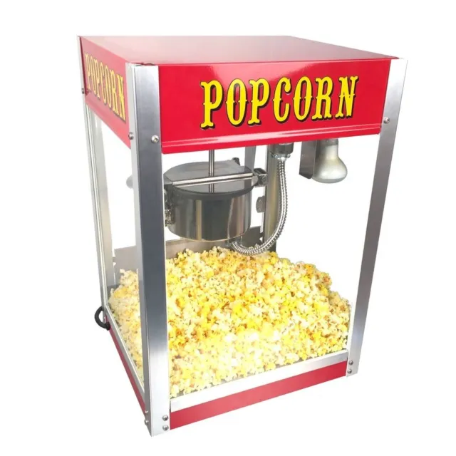 Paragon Theater Pop Popcorn Machine - 4 ounce Kettle, Red