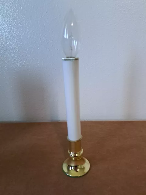 Darice Brass Plated Candle Lamp Battery Cordless 3V Bulb 2