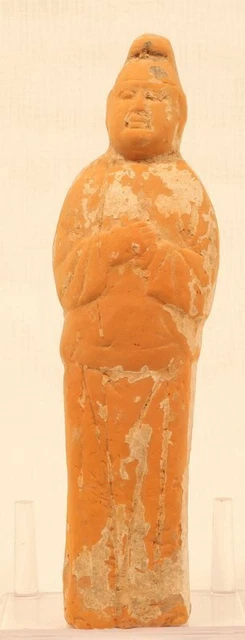 Chinese Tang Dynasty Red Terracotta Tomb Figure