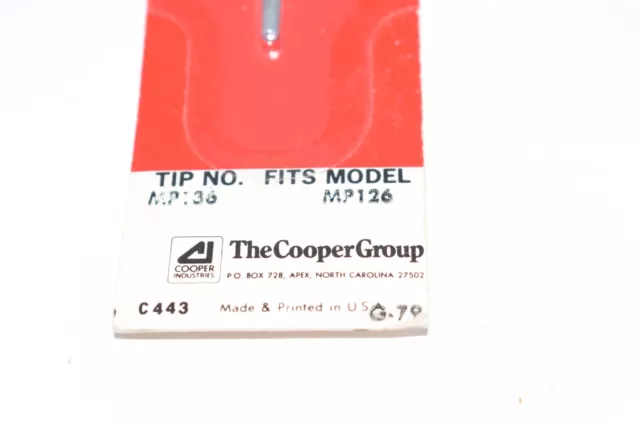 New Weller C443 Replacement Tip Solder Gun Model Mp136 And Mp126 3