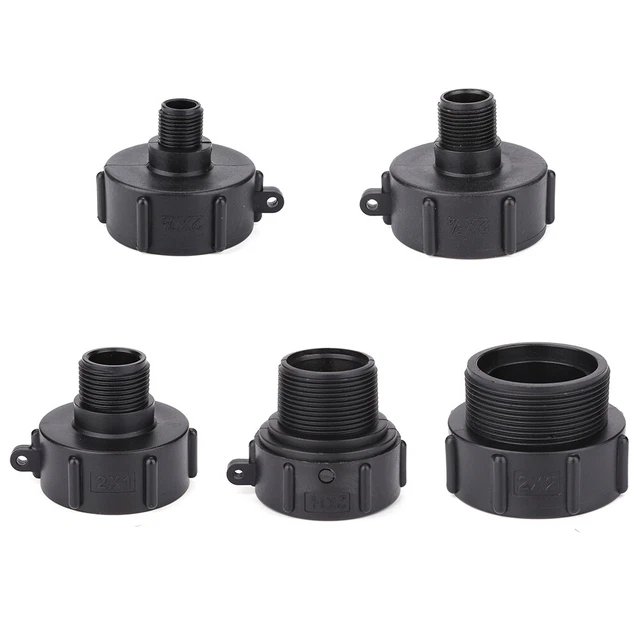 IBC Tank Replacement Fittings Coarse Threaded Garden Hose Tap Adapter Connector