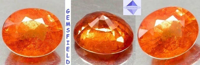 SI - 3.31cts !!! SPESSARTITE de NAMIBIE 100% NATURELLE !!! poli AAA++ !!!