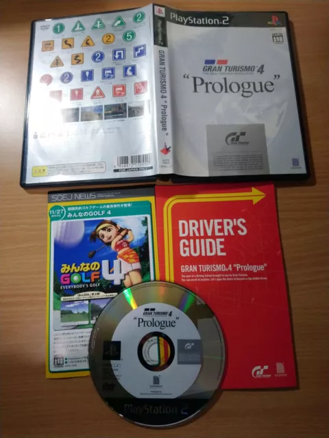 Gran Turismo 4 IV Prologue PS2 PlayStation 2 Japan JP Game #986