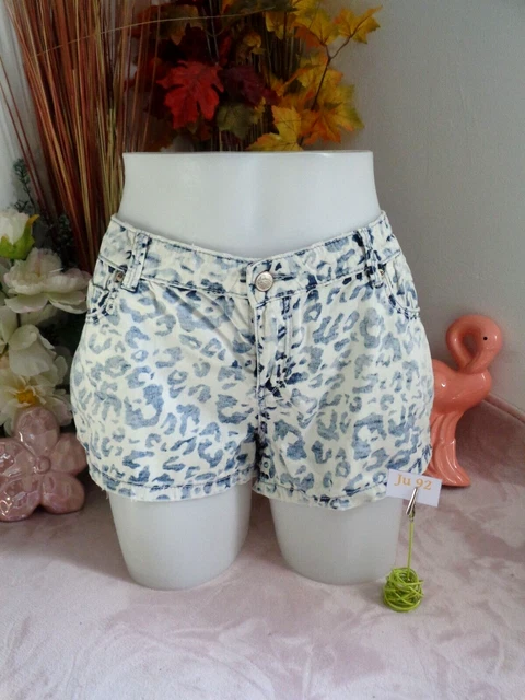Short Zorya à paillettes en bleu – Bananhot
