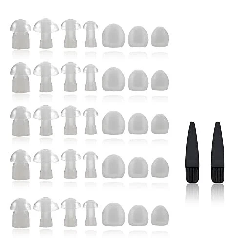 Bouchons d'Oreilles pour Appareil Auditif - Embouts Universels Tailles S-M-L-XL