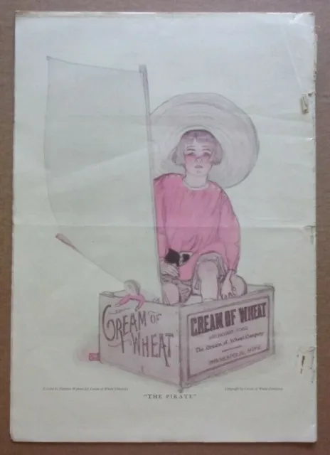 February 1920 Cream Of Wheat Ad The Pirate