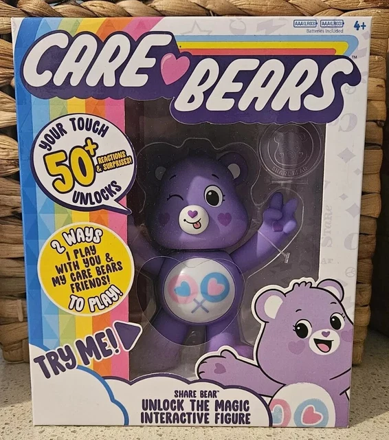 CARE BEARS INTERACTIVE SHARE Lollipops Care Bear Figurine With ...