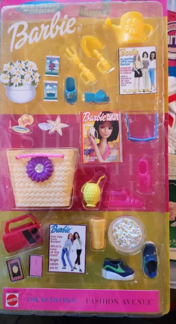 Barbie Fashion Avenue Doll House Accessory Bonanza Garden Tools 2000 Mattel