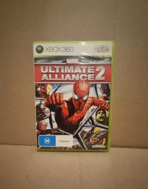 Marvel Ultimate Alliance 2 (Microsoft Xbox 360, 2009) for sale