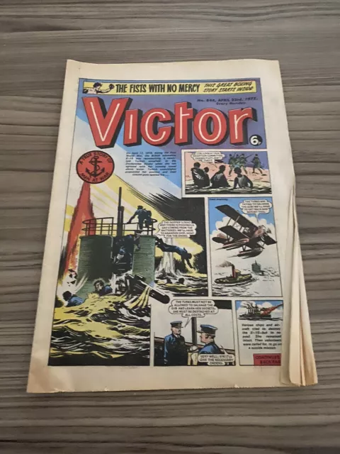 The Victor Comic No. 844 23rd April 1977 Free P&P