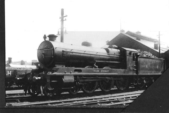 HIGHLAND RAILWAY Clan Class 4 6 0 No 53 Perth Vintage Image highland-railway-clan-class-4-6-0-no-53-perth-vintage-image