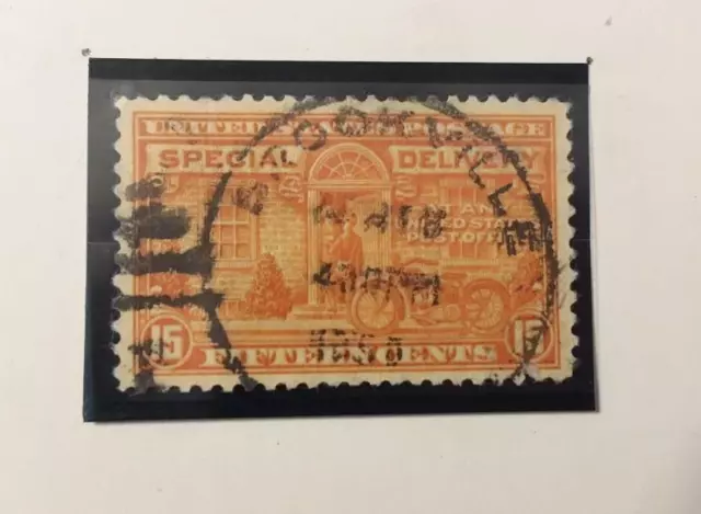 1922 E12 10 Cent Grey Violet SPECIAL DELIVERY Used Stamp and Special Delivery, V