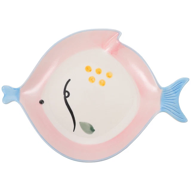 Piatto in ceramica piatto a forma di cartone animato piatto per colazione