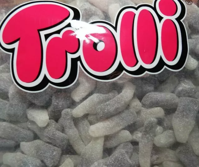 Trolli Sour Cola Bottles 2kg Bulk Bag (Approx 400pcs)