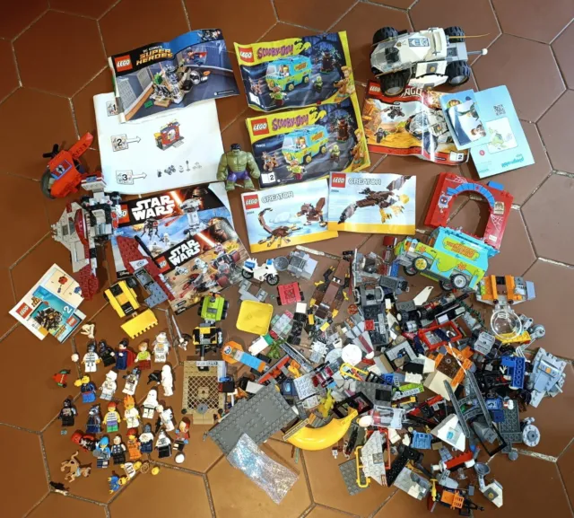 Lego en vrac au kg lot de city star wars Ninjago 30 kilos (1kg/u) 2kg, 3kg,  4kg