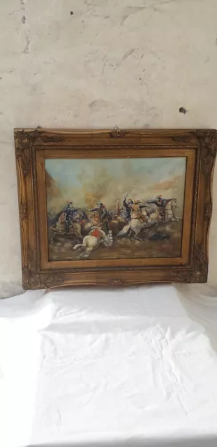 Dipinto olio su tela A. Simonelli