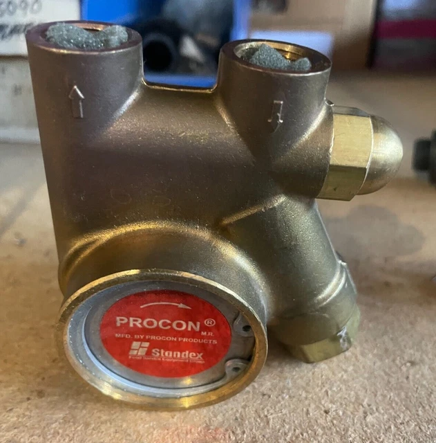 1- Procon 111A140F11BC Rotary Vane Brass Pump Series 1- 140GPH, EPDM/Nitrile