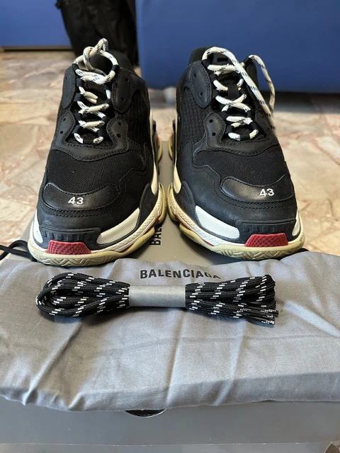 Scarpe Balenciaga Triple S Nere IN VENDITA PicClick IT