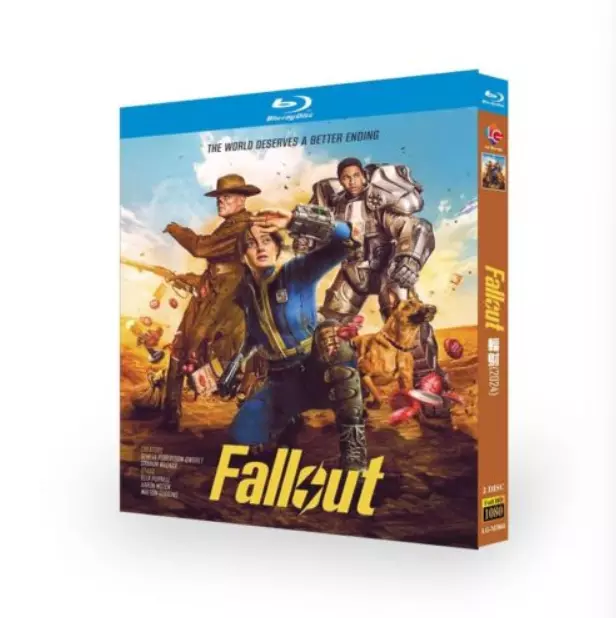 FALLOUT SEASON 1 (2024) Bluray TV Series 2 Disc All Region free Boxed