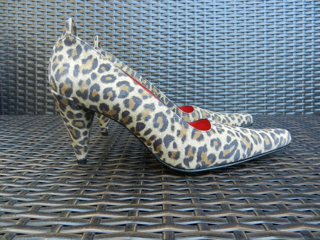 Escarpins Mules FREE LANCE Tout Cuir Verni Saumon Taille 36 - Vintage, Talon Kitten Heel 6.5 Cm
