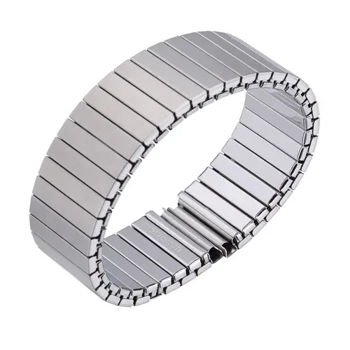 Premium Stainless Steel Expander Stretch Metal Watch Band Strap 16/18/20/22mm