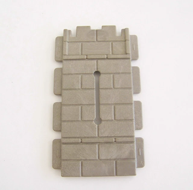 PLAYMOBIL Muro Grigio Con Feritoia Per Castello - Medioevo 3666 3667 - Usato
