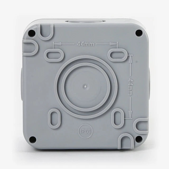 Scatola di giunzione resistente alle intemperie 20 A 2 marce IP66 materiale ABS