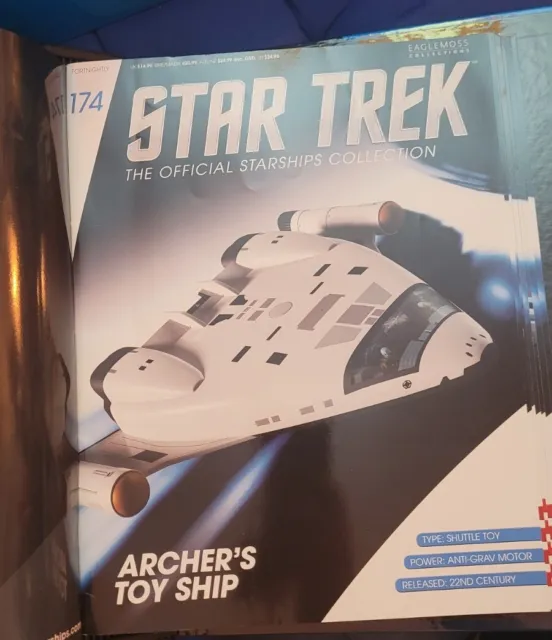 Star Trek Eaglemoss Issue 174 Archers Toy Ship & Magazine