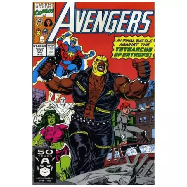 Avengers (1963 series) #331 in Very Fine minus condition. Marvel comics [y}