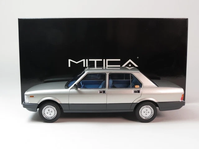 Modèle Réduit Fiat Argenta 2-série 120HP 1984 - Mitica 1/18 - Argent - Neuf - Échelle 1/18