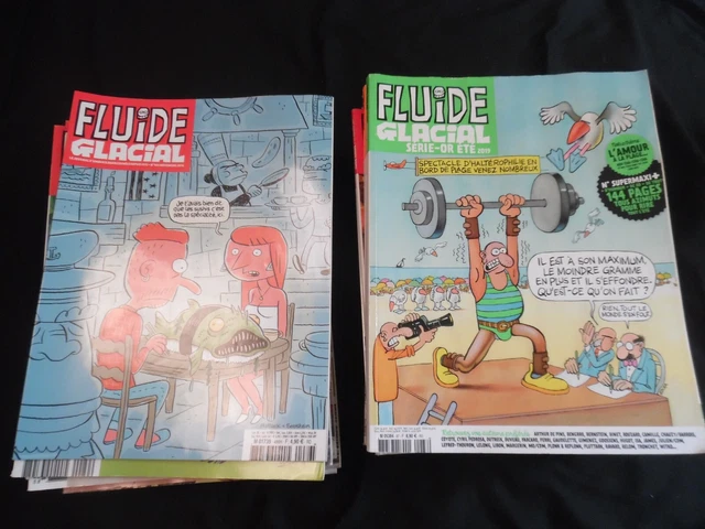 Lot de 43 Fluide Glacial