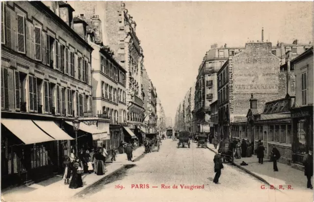 CPA PARIS (15e) Rue de Vaugirard. (536864)