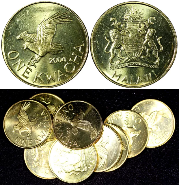Malawi 2004 1 Kwacha 26mm Royal United Kingdom Mint KM# 65 RANDOM PICK (1 COIN)