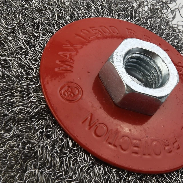 Wire Bevel Brush Deburring Descaling High Tensile Paint Removal Durable