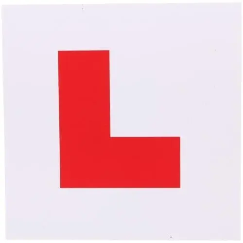 Magnetic Strip L Plate Pair Learner Plates Magnetic Strip L Plate (Pair)