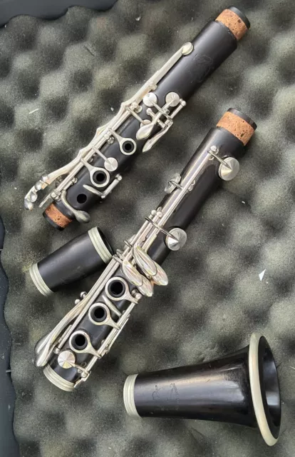 Clarinete de madera con logotipo de Martin Busine Pegasus con boquilla especial Ebolin