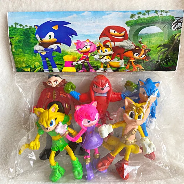 Sonic.Exe baby 4 figure set 3 hard plastic mexican figures