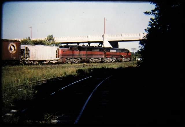 Duplicate Railroad Slide DSLD LV 602-613 PA's on Freight Catasaqua PA 8/17/61