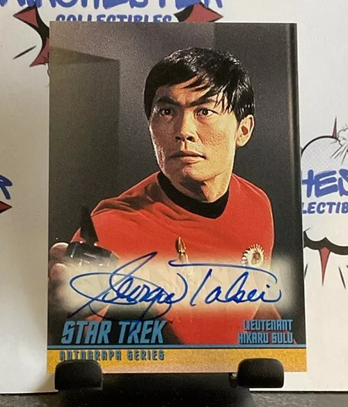 Star Trek Autograph Series GEORGE TAKEI As HIKARU SULU A33